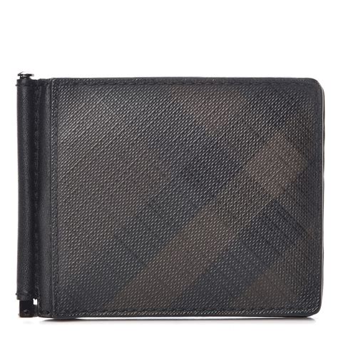 burberry smoked check mens wallet|Burberry black wallet.